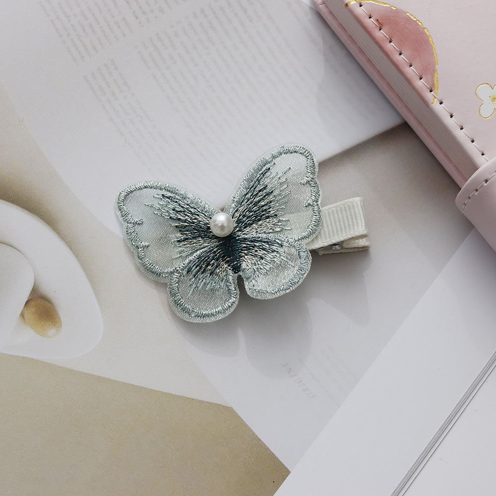 Wholesale girls side clip cute duckbill clip headdress super fairy girl bangs clip hair clip